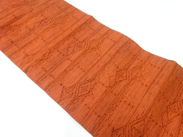 JAPANESE NAGOYA OBI / WOVEN RHOMBUS